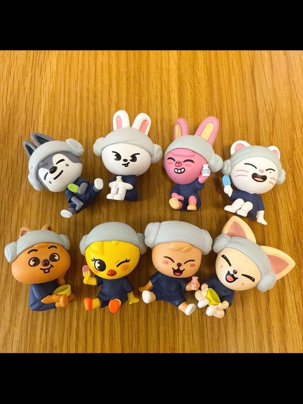 Stray Kids SKZOO Sauna Gacha / Gashapon Figures SKZ